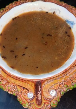 A picture of Udad ki daal.