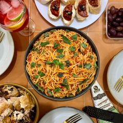 A picture of Pasta al Pomodoro.