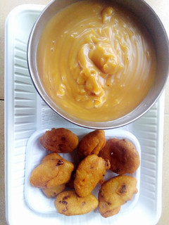 A picture of My Beans Cake (AKA Akara).
