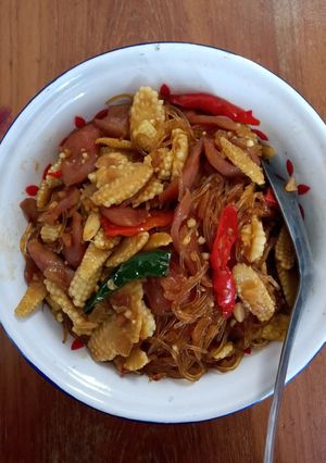 Foto resep Oseng lentre sosis n soun