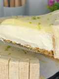 Torta de Limão cremosa com bis
