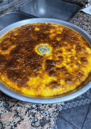 Una foto de Flan casero