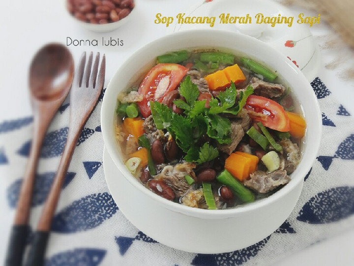 Resep Sop Kacang Merah Daging Sapi yang Enak