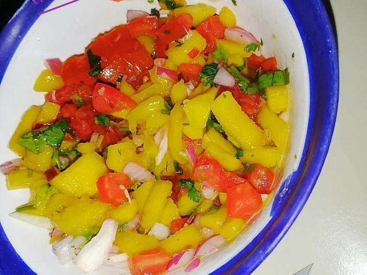 Simple Way Prepare Recipe Mango Salsa that is  Makes Drooling, Tasty}