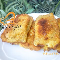 A picture of Potatoe bread pie.