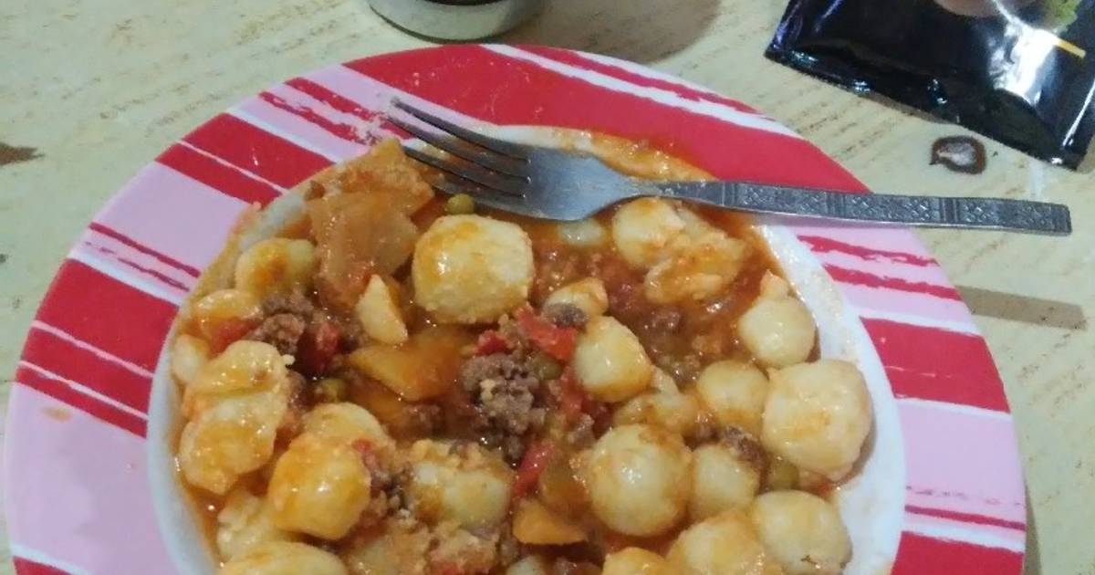 Ñoquis De Papas Caseros Con Salsa Receta De Evangelina- Cookpad