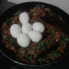 Egg curry A picture of Egg curry.