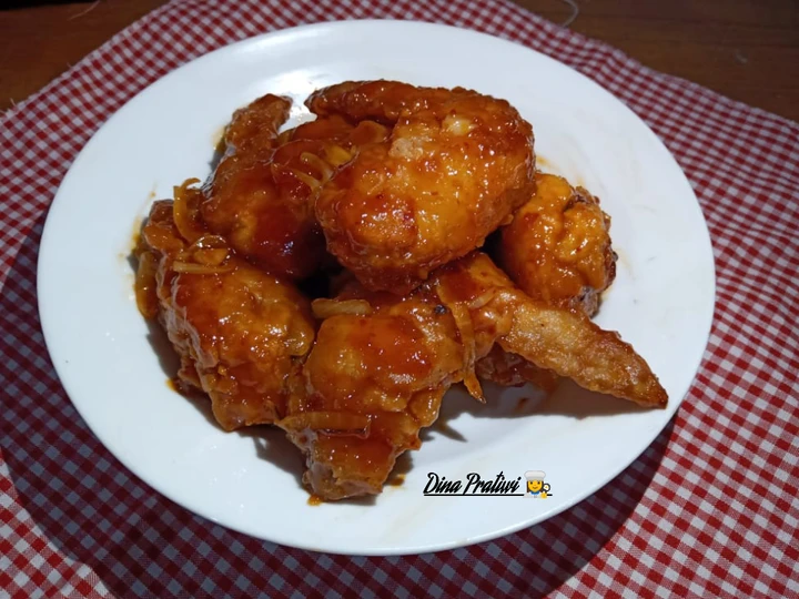 Langkah Mudah untuk Menyiapkan Resep Spicy Honey Chicken Wings🐔 yang Enak Banget Anti Ribet, Sempurna