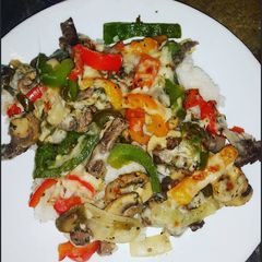 A picture of Philly Cheesesteak Rice Dinner.