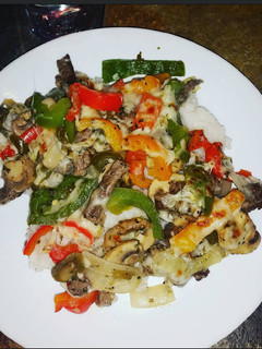 A picture of Philly Cheesesteak Rice Dinner.