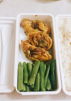 Hình của món Gà rang cà ri 🐥.