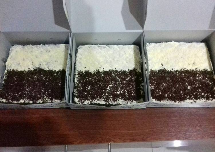 Steps to Prepare Perfect Brownies kukus ketan item