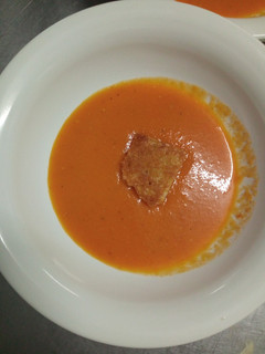 A picture of Tomato soup.