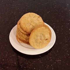 A picture of White Chocolate Payday Cookies.