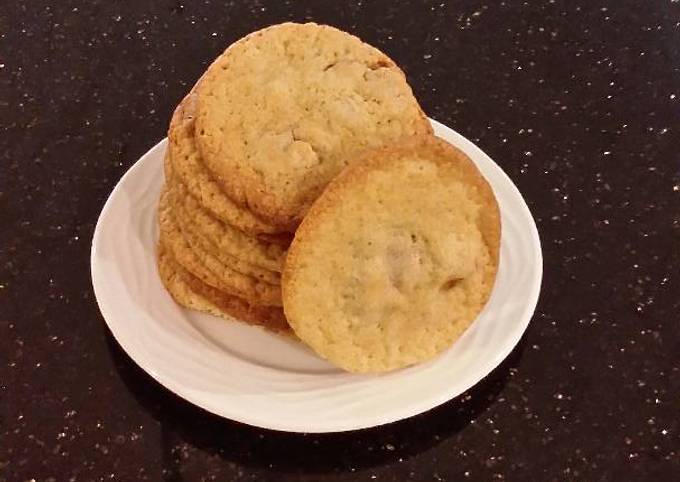 Recipe of Quick White Chocolate Payday Cookies