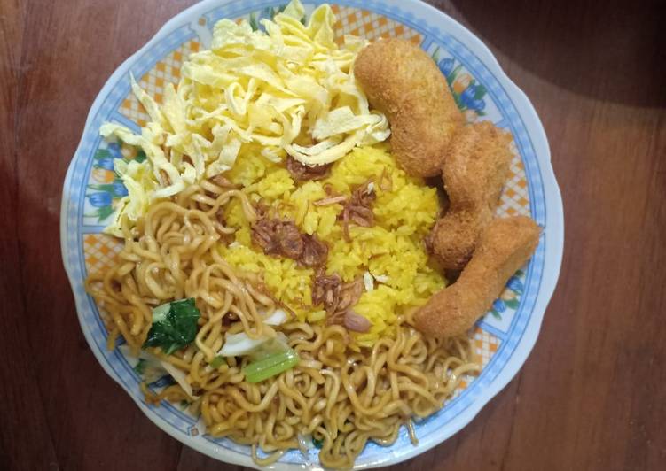Nasi kuning rice cooker anti ribet