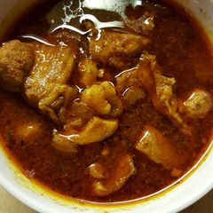 Crock pot posole A picture of Crock pot posole.