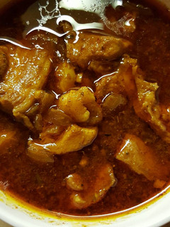 A picture of Crock pot posole.