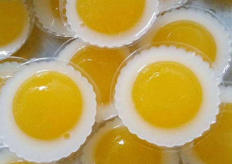 Puding Telur Ceplok