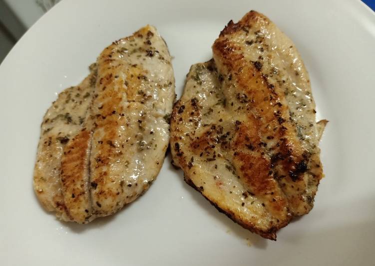 Ikan panggang teflon