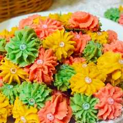 Flower Butter Cookies-レシピのメイン写真