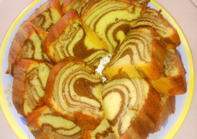 Resep Bolu zebra Panggang oleh chici clp - Cookpad