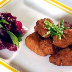 A picture of Crispy Fried Idly.