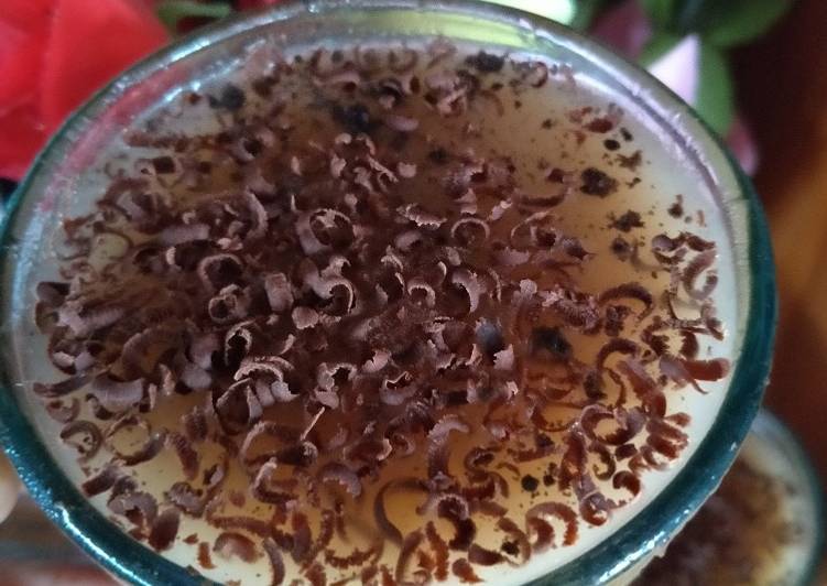 Cara Gampang Membuat Ice Nescaffe Topping Chocolate yang Bikin Ngiler