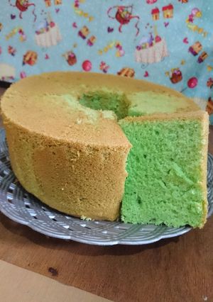 Foto resep Chiffon pandan