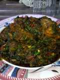 Vegetable(Ugu n water leaf) soup