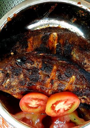 Foto resep Nila bakar pedas manis