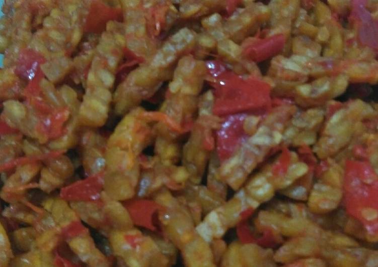 Resep Balado tempe orek Anti Gagal