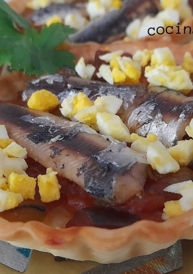 Una foto de Tartaletas con sardinillas