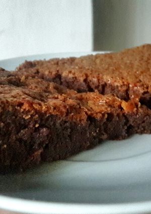 Una foto de Brownie capuchino