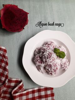 Foto resep Klepon buah naga