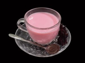 Hình của món SP.0591 - Sữa Tươi Hoa Atiso Đỏ.