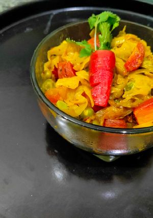 A picture of Mix Veg In Less Oil.