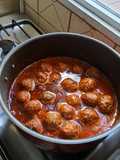 Guiso de albóndigas