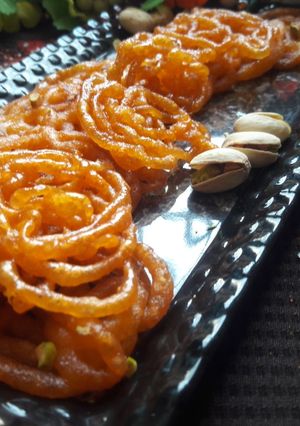 A picture of Instant Jalebi.