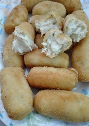 Una foto de Croquetas de pescado (Cherne)