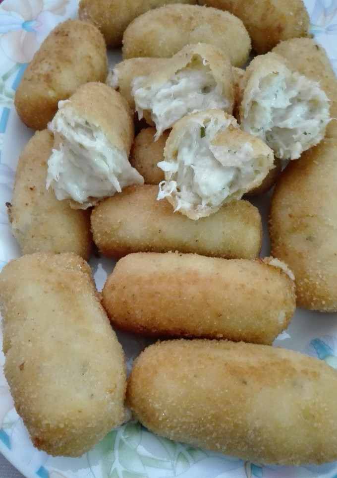Una foto de Croquetas de pescado (Cherne)