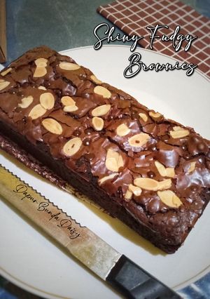 Foto resep Shiny Fudgy Brownies