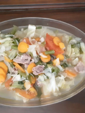 Langkah Gampang Membuat Resep Sayur Sop Daging tumis mentega yang Lezat Sekali Anti Ribet, Sempurna