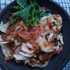 รูปของ Kubis goreng sambal
