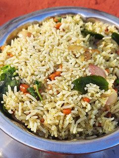 வல்லாரை கீரை பொடி சாதம்(vallarai keerai podi sadam recipe in tamil) செய்முறை முக்கிய புகைப்படம்