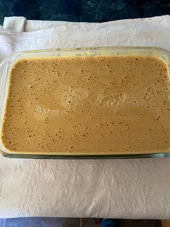 Una foto de Mousse de manjar