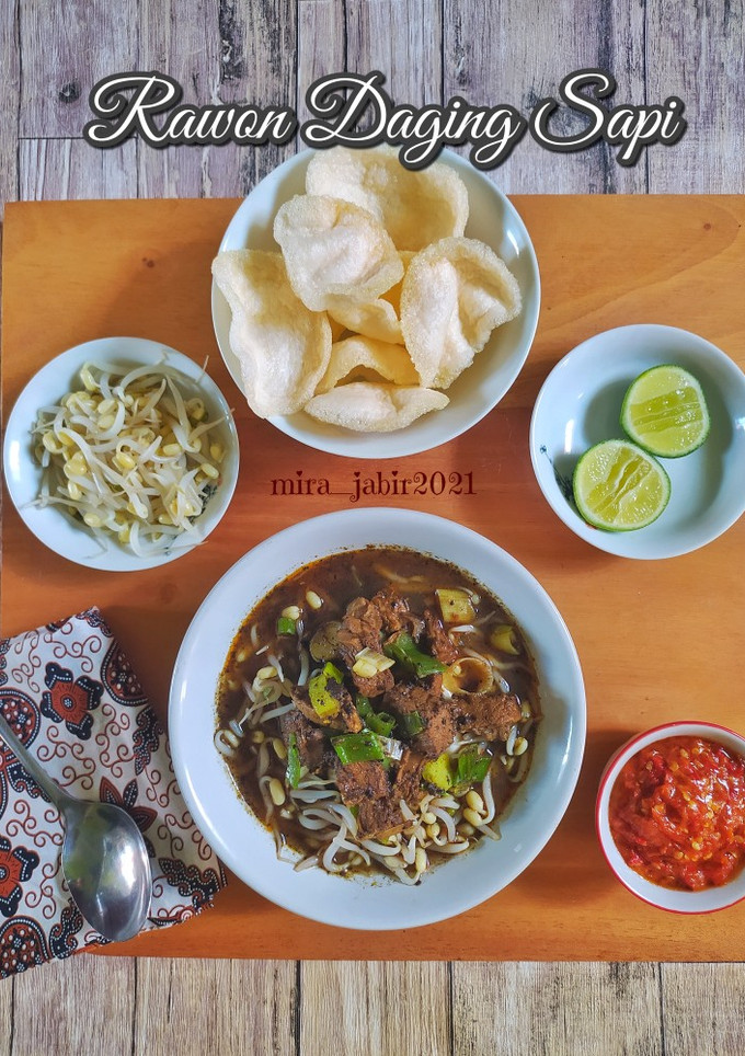 Foto resep Rawon ala Jesselyn MasterChef Season 8