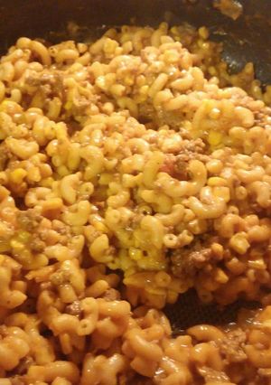 A picture of Spicy Salsa Mac & Beef.