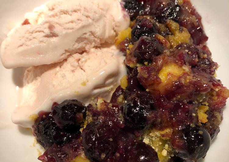 Easiest Way to Prepare Perfect Lemon Blueberry Crumble