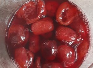 Foto de Compota de cereja do mato diet
